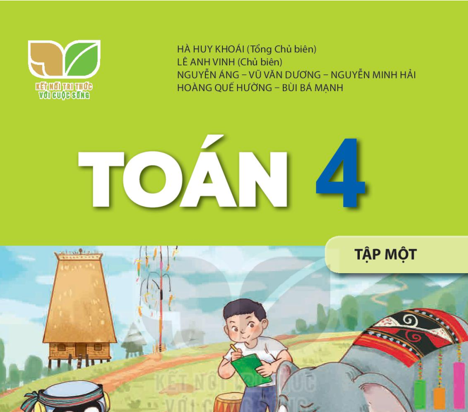 Sách giáo khoa Toán 4 Tập 1 Kết nối tri thức Miễn phí